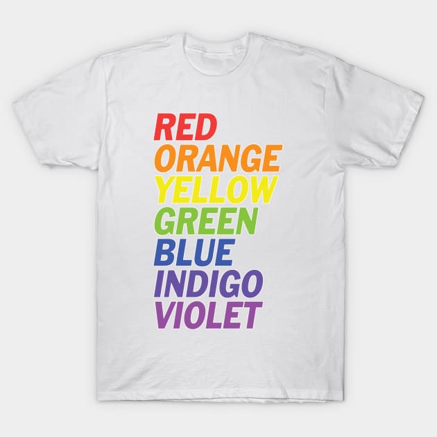 ROY G BIV T-Shirt by AaronShirleyArtist